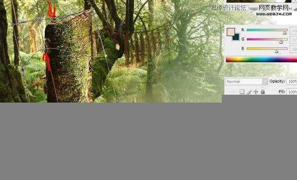 ‘Photoshop合成风景优美梦幻的景观全景创意教程‘