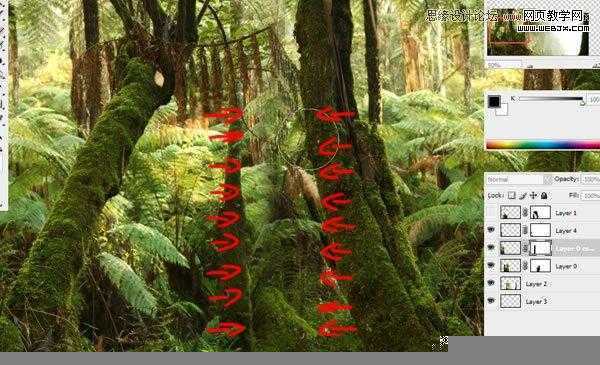 ‘Photoshop合成风景优美梦幻的景观全景创意教程‘