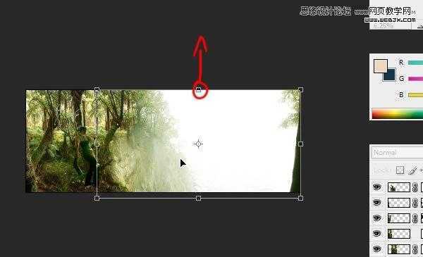 ‘Photoshop合成风景优美梦幻的景观全景创意教程‘