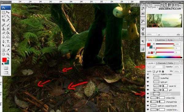 ‘Photoshop合成风景优美梦幻的景观全景创意教程‘