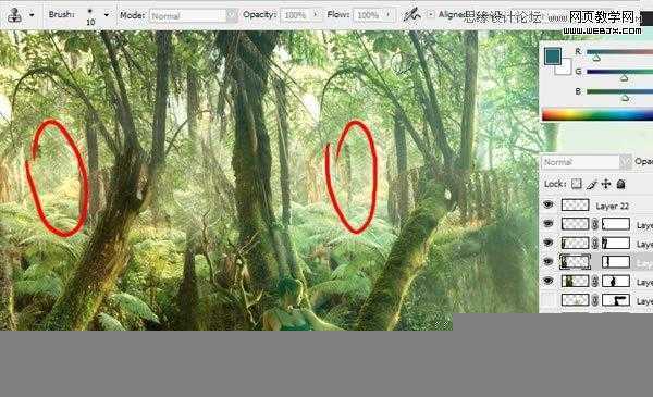 ‘Photoshop合成风景优美梦幻的景观全景创意教程‘