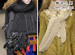 ‘各种男女围巾围法图文‘