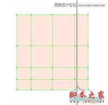 Illustrator网格工具绘制写实美女教程,脚本之家