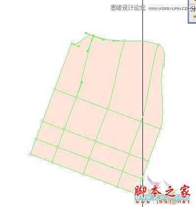 Illustrator网格工具绘制写实美女教程,脚本之家