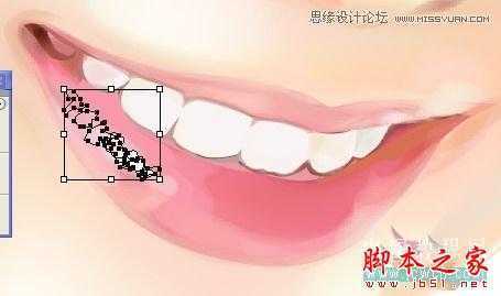 Illustrator网格工具绘制写实美女教程,脚本之家