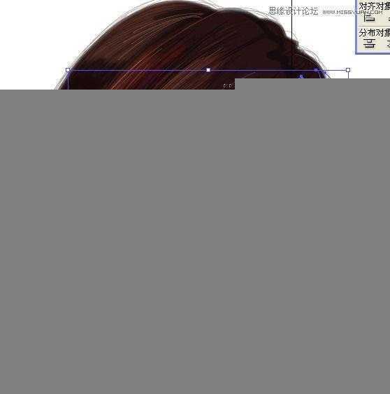 Illustrator网格工具绘制写实美女教程,脚本之家