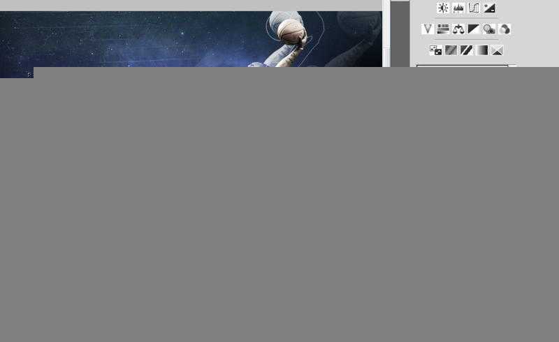 ‘PS绘制炫酷效果的科比飞奔投篮的篮球海报‘