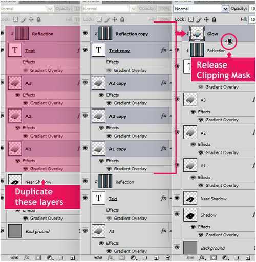 ‘Photoshop设计制作七彩缤纷多层水晶立体字教程‘