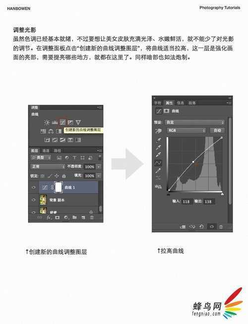 ‘PS调出流行的日系小清新色调‘