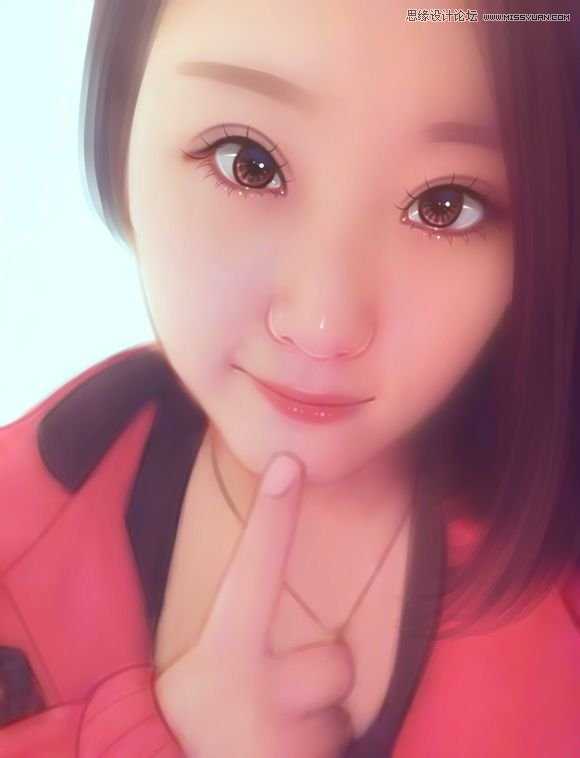 ‘Photoshop把手机模糊照片转为唯美的手绘效果‘