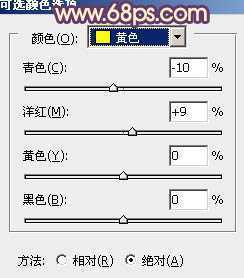 ‘Photosho为树林美女图片增加上柔和的怀旧淡褐色效果‘