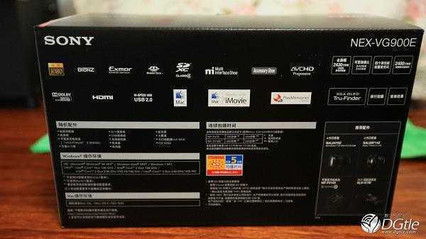 不仅仅是信仰，NEX - VG900E 简单开箱