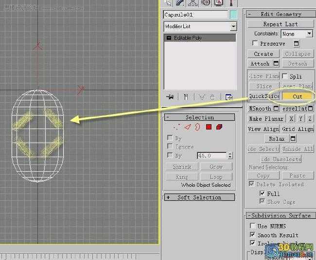 3D MAX建模教程：制作水笼头建模教程,PS教程,思缘教程网
