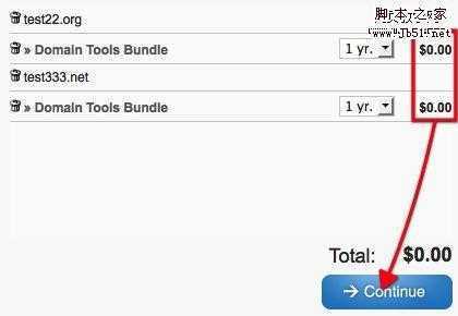 shopping cart MyDomain 免费DNS服务，包含网页转址、邮件转址及DNS设定