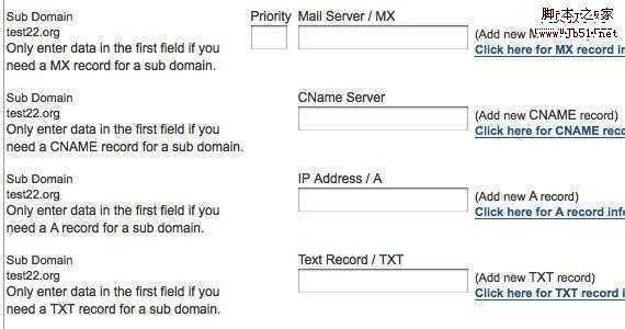 dns management MyDomain 免费DNS服务，包含网页转址、邮件转址及DNS设定