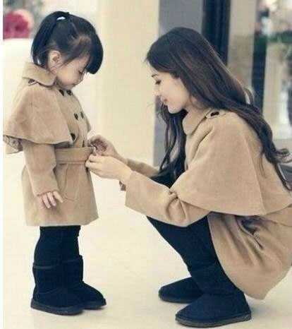 80后妈妈 亲子装 微商