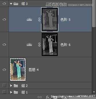 ‘Photoshop调出室内人像模特金属质感肤色效果教程‘