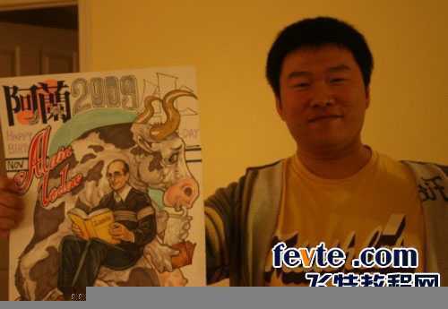 手绘插画过程 脚本之家 painter教程