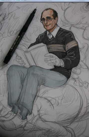 手绘插画过程 脚本之家 painter教程