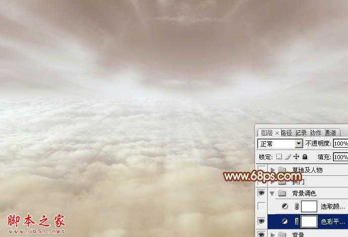 ‘Photoshop设计打造出圣洁唯美梦幻般的天使婚片‘