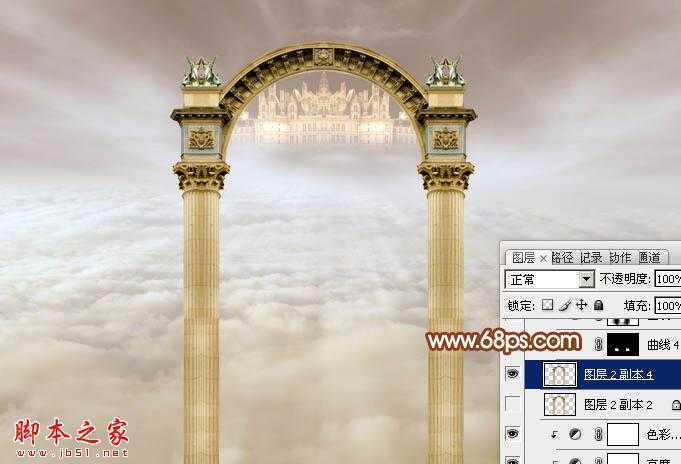 ‘Photoshop设计打造出圣洁唯美梦幻般的天使婚片‘