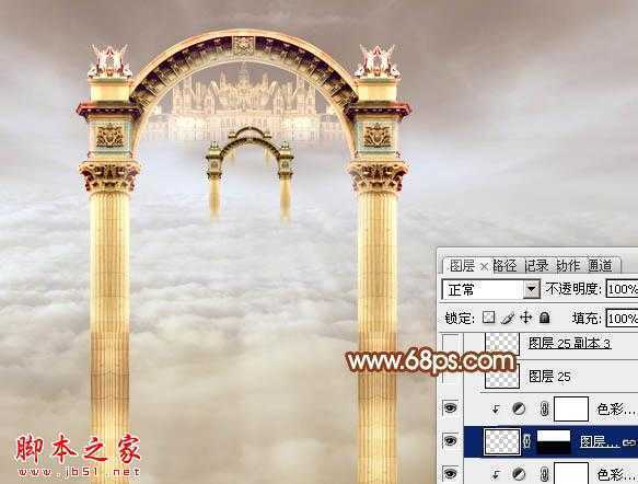 ‘Photoshop设计打造出圣洁唯美梦幻般的天使婚片‘