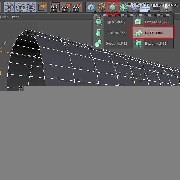 ‘Photoshop结合C4D制作三维立体艺术字母B‘