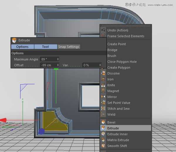 ‘Photoshop结合C4D制作三维立体艺术字母B‘