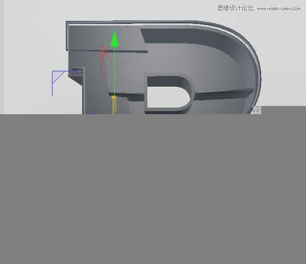 ‘Photoshop结合C4D制作三维立体艺术字母B‘