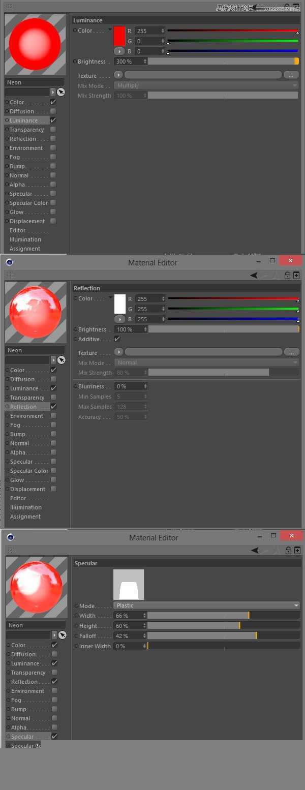 ‘Photoshop结合C4D制作三维立体艺术字母B‘