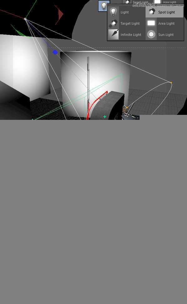‘Photoshop结合C4D制作三维立体艺术字母B‘