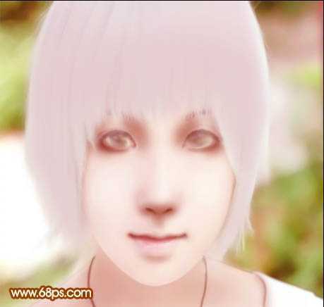 ‘photoshop将美女图片制作出超详细超漂亮的彩妆仿手绘教程‘