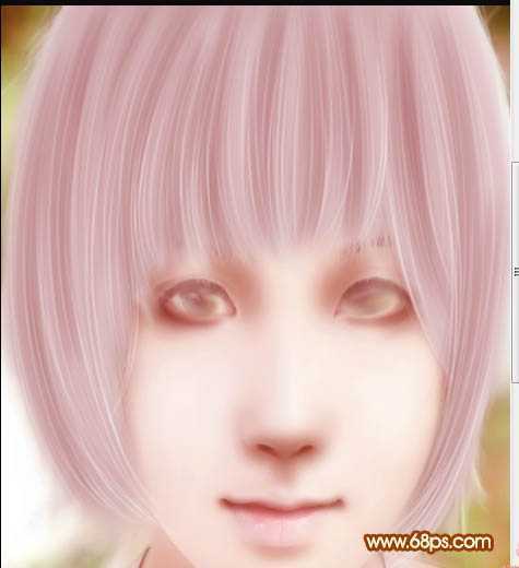 ‘photoshop将美女图片制作出超详细超漂亮的彩妆仿手绘教程‘