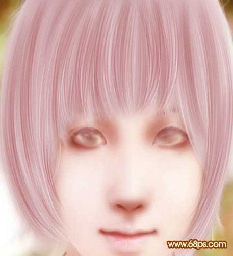 ‘photoshop将美女图片制作出超详细超漂亮的彩妆仿手绘教程‘