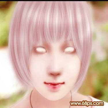 ‘photoshop将美女图片制作出超详细超漂亮的彩妆仿手绘教程‘