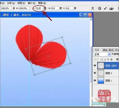 Photoshop教程：鼠绘梅花_脚本之家jb51.net网络转载