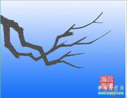 Photoshop教程：鼠绘梅花_脚本之家jb51.net网络转载