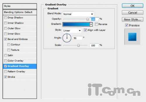 ‘Photoshop打造沾满水花的蓝色水晶字‘