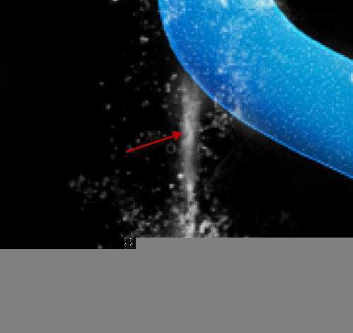 ‘Photoshop打造沾满水花的蓝色水晶字‘