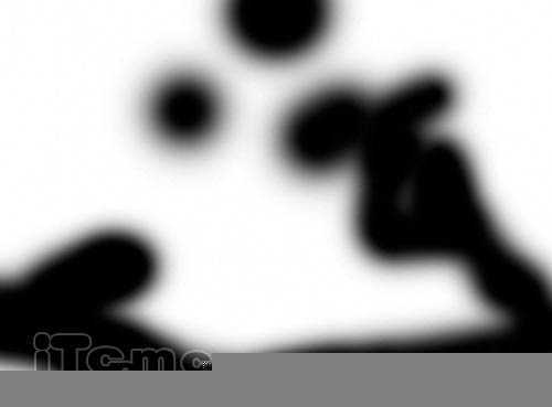 ‘Photoshop打造沾满水花的蓝色水晶字‘