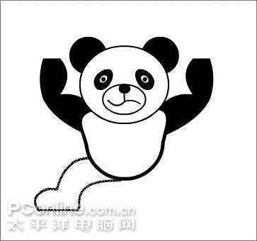 Flash实战：制作国宝熊猫举重动画
