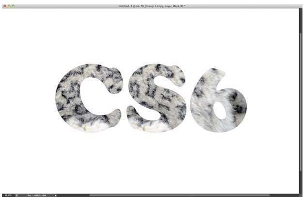 ‘PhotoShop(PS)设计打造出非常酷的毛茸茸字体效果实例教程‘