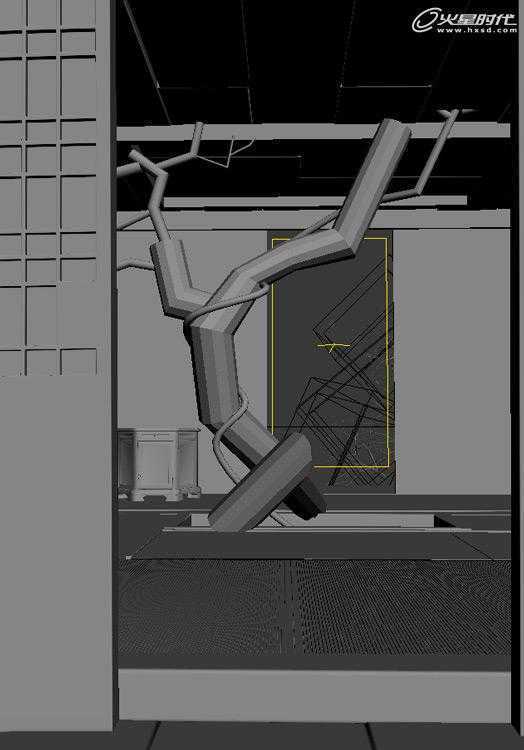 3DSMAX渲染屋内树木 脚本之家 3DSMAX渲染教程
