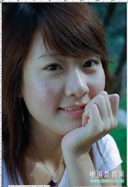 Photoshop教程：水灵灵的美女调出来_脚本之家jb51.net转载