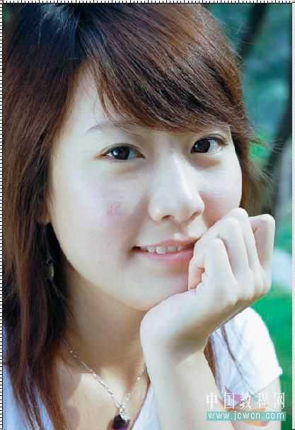 Photoshop教程：水灵灵的美女调出来_脚本之家jb51.net转载