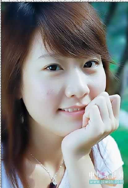 Photoshop教程：水灵灵的美女调出来_脚本之家jb51.net转载