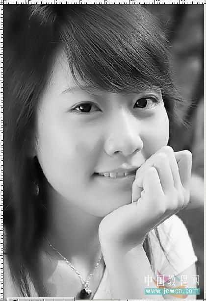 Photoshop教程：水灵灵的美女调出来_脚本之家jb51.net转载