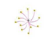 Flash新手鼠绘(5):梅花花瓣的制作(2)