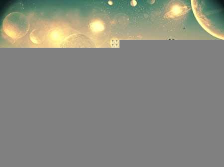 Photoshop照片合成:壮观辉煌的都市