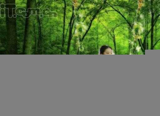 Photoshop合成一幅美丽动人的画卷